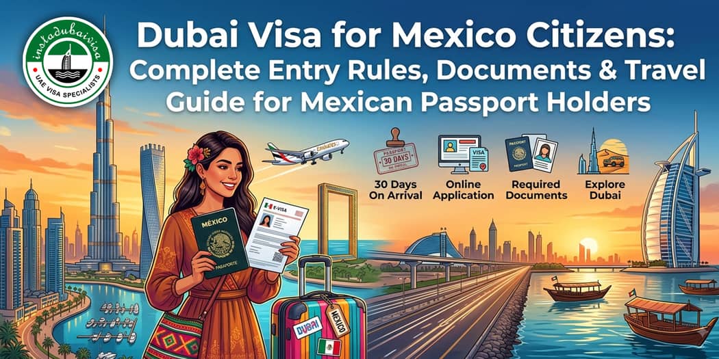 Dubai Visa for Mexico Citizens: Complete Entry Rules, Documents &amp; Travel Guide for Mexican Passport Holders